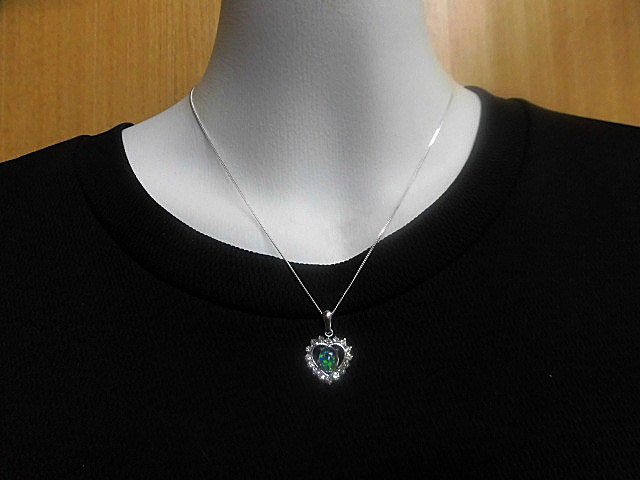 天然石 SILVER925オパールネックレス(ペンダント) 　　　240101211