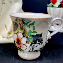 スワン小物入れ スワン 白鳥 陶器 陶磁器 ブーケ アクセサリー入れ