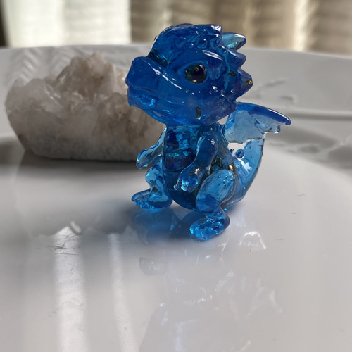 オルゴナイト♡ベビードラゴン♡青龍様♡水晶 その他インテリア雑貨 