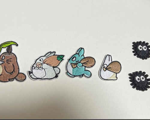 ジブリ ワッペン 6点セット ノベルティ ジブリパークオリジナル 刺繍ワッペン6種セット｜Yahoo!フリマ