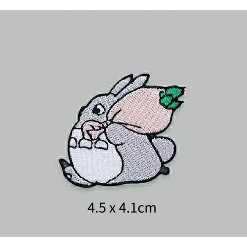 刺繍ワッペン6枚 となりのトトロ クロスケ 刺繍 ワッペン 6枚セット ワッペン