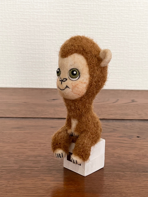 ちょこんとシリーズ　〜お猿さん〜 2枚目の画像
