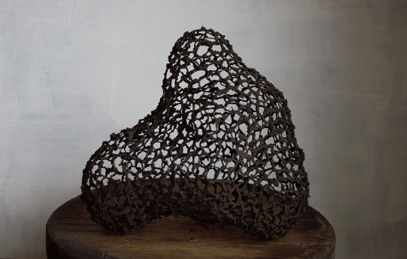 ワイヤーワークオブジェ・岩 立体・オブジェ 東の風・はるのかぜ 通販