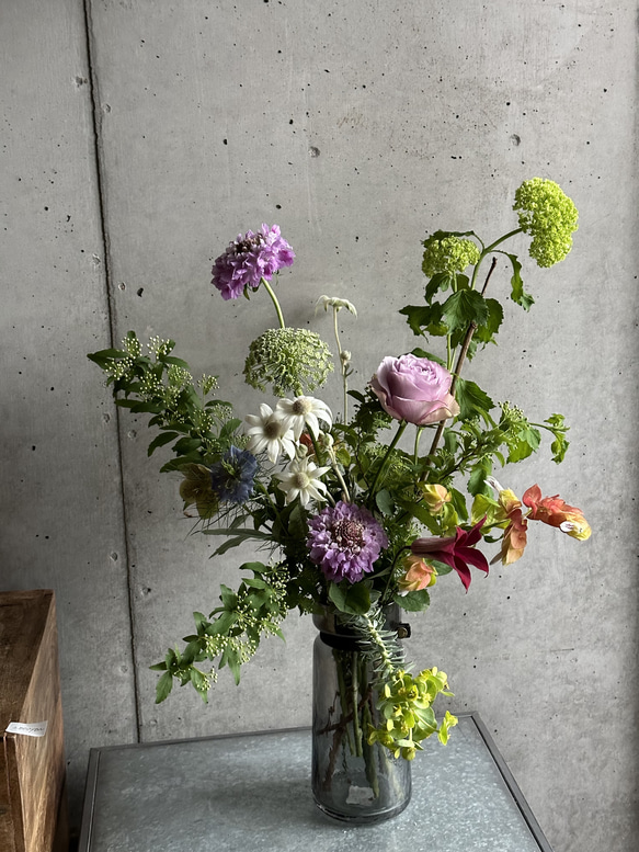 2024♡ThanksMom♡glumeの花瓶と生花花束セット 11枚目の画像