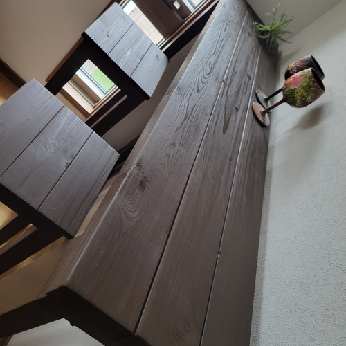 送料込み　120×27 高さ95 アンティーク　ウォールナットワックス 送料込み120×27 高さ95 アンティークウォールナットワックス