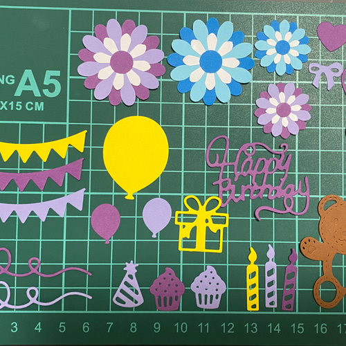 200円☆クラフトパンチ☆ダイカットハート10カラー④ 200円☆クラフトパンチ☆ダイカットハート10カラー④ 200円