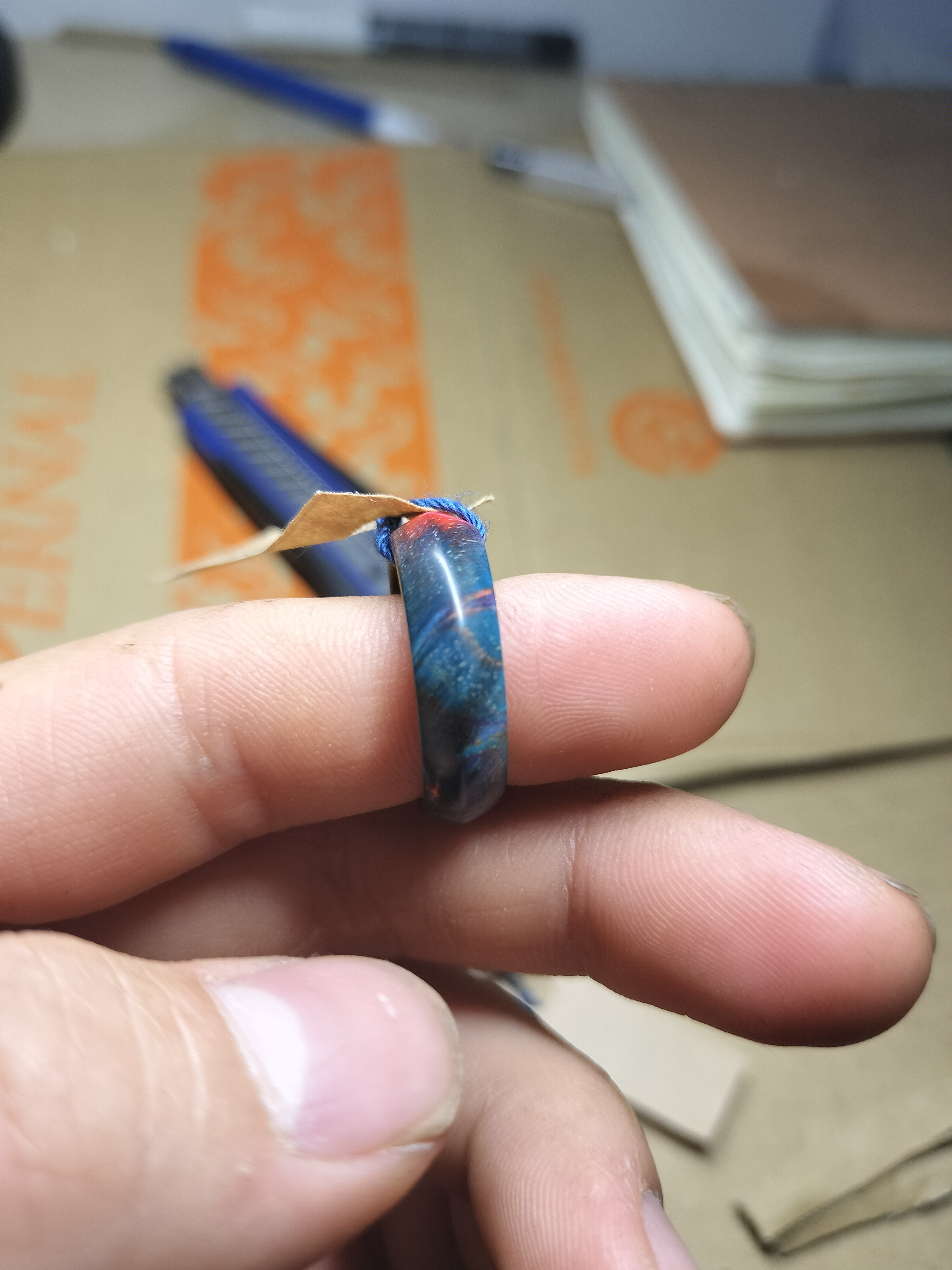 スタビライズドウッドメープルバール カラフル13号S2