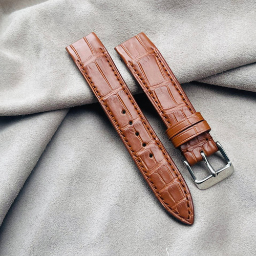 ジャガー・ルクルト JLC Reverso Squadra 時計ストラップ 18/16mm ワニ