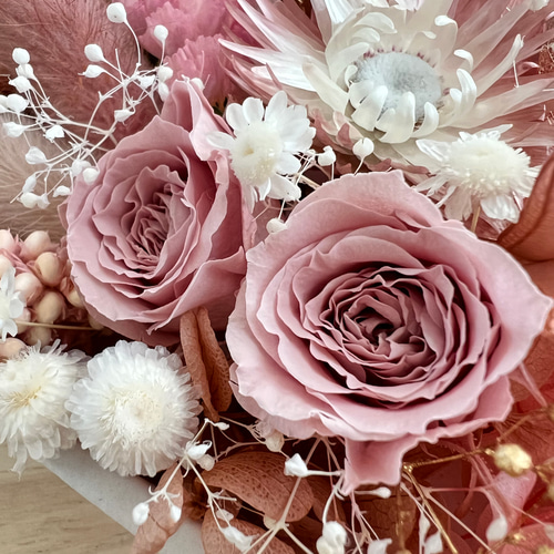 花材 素材 モーブピンク 花材セット 花材詰め合わせプリザーブド