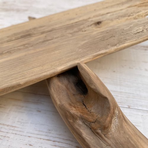 手渡し ハンドメイド 流木看板 看板 流木看板 | STORES