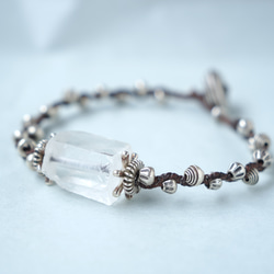 -Quartz- braid bracelet 2枚目の画像