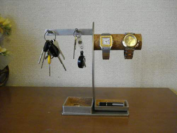 腕時計スタンド　時計スタンド　キーホルダー、印鑑、腕時計、トレイスタンド　AKデザイン 　　　　