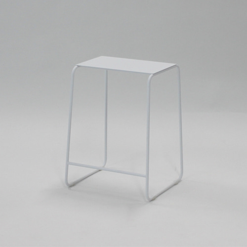 軽量コンパクトおしゃれスツール - ベンチ 補助いす サイドテーブル