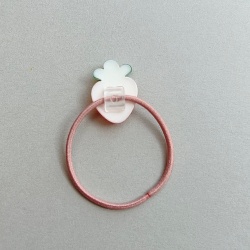 6》ヘアゴム ヘアゴム接続パーツ（小）20セット カラーランダム キッズ  