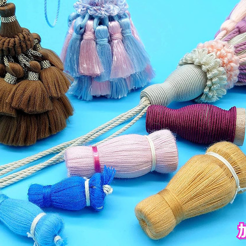 【新品】 新入荷！日本製！『バンディーニ 木玉 タッセル手作り用 その他