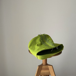ピスタチオグリーンのミニマルフリンジバッグ 6枚目の画像