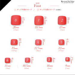 No.2 チークネイル／桜ネイル 4枚目の画像