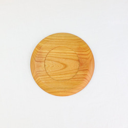 【SOLDOUT】パン皿 けやき Φ21ｃｍ そのべ木の実木工団地フェスティバル@Creema 2枚目の画像