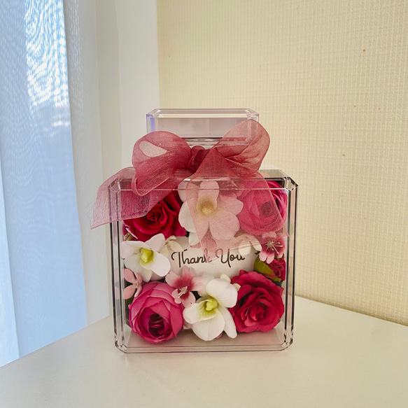 フラワーギフト インテリア プレゼント パフュームボトルアレンジ 香水