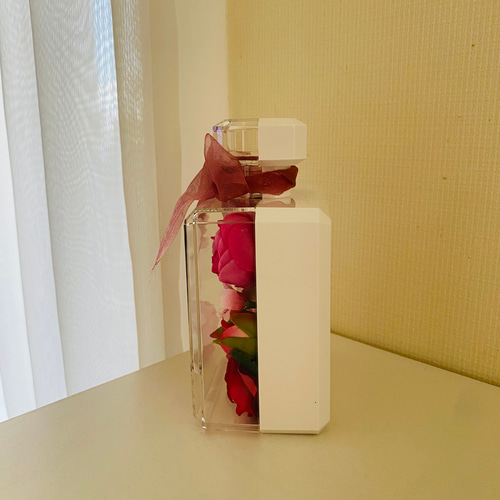 フラワーギフト インテリア プレゼント パフュームボトルアレンジ 香水
