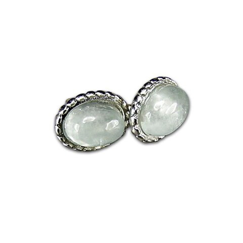 AAAランクアクアマリンチェーンピアス天然石ピアス