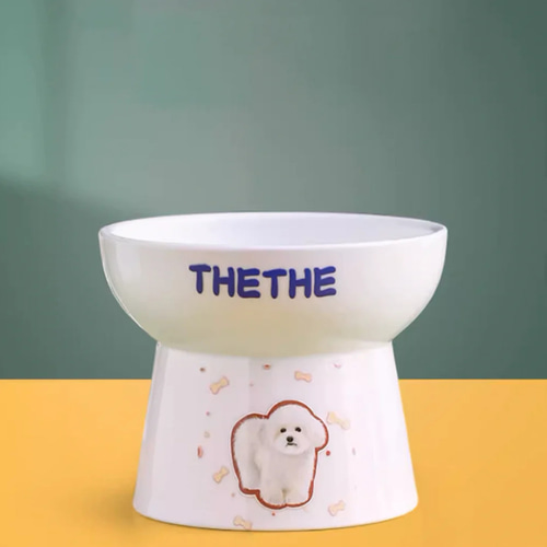 受注制作] 名前入り ペットフードボウル オリジナル エサ入れ 餌入れ