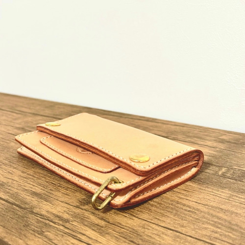 本革×手縫い」ミドルトラッカーウォレット Middlet Trucker Wallet