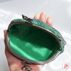 Ba-ba  ☆　Seedbeads crochet pouch No.2054 第6張的照片