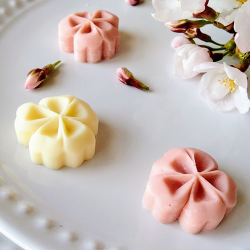 桜（さくら）のチョコレート型（和菓子） シリコンモールド お菓子