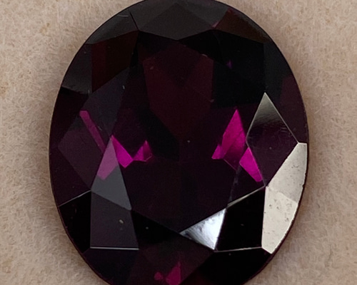 天然 ロードライト ガーネット 7.09ctルース 天然石 よーだ 通販