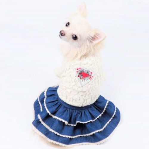 ワンピース ドレス リボン 小型犬用 犬服 猫服 ペット P100 P102 ワンピース ドレス リボン 小型犬用 犬服 猫服 ペット P100 P102