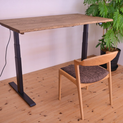 電動昇降デスク 木目調　再出品 電動昇降デスク 木目調再出品