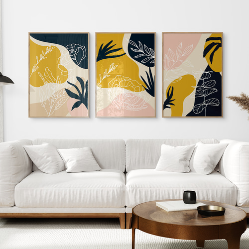 原画/抽象画/ポップアート/ストリートアート Positve Words 花 原画