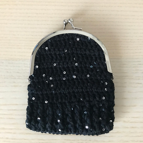 ハンドメイド かぎ編みがま口ポーチ 【公式通販】