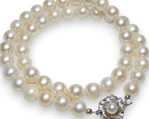 アコヤ本真珠ネックレス 大珠8.5-9.0mm国産あこや 訳あり 決算処分特価