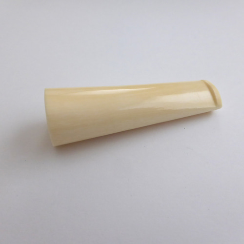 本象牙 パイプ 5.3cm 小物・ファッション雑貨（メンズ） マテリアル