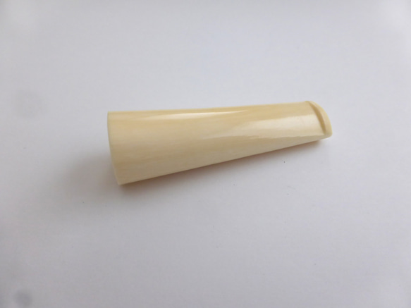 本象牙 パイプ 5.3cm 小物・ファッション雑貨（メンズ） マテリアル