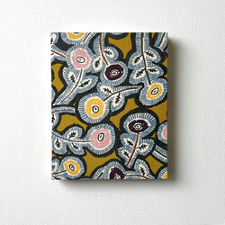 ミナペルホネン ファブリックパネル ハンナ hanna 15×19cm マスタード