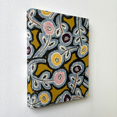 ミナペルホネン ファブリックパネル ハンナ hanna 15×19cm マスタード