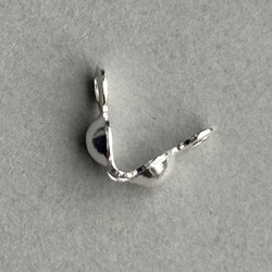 4個〜 ボールチップ 3mm SV925 3枚目の画像