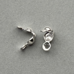 4個〜 ボールチップ 3mm SV925 1枚目の画像