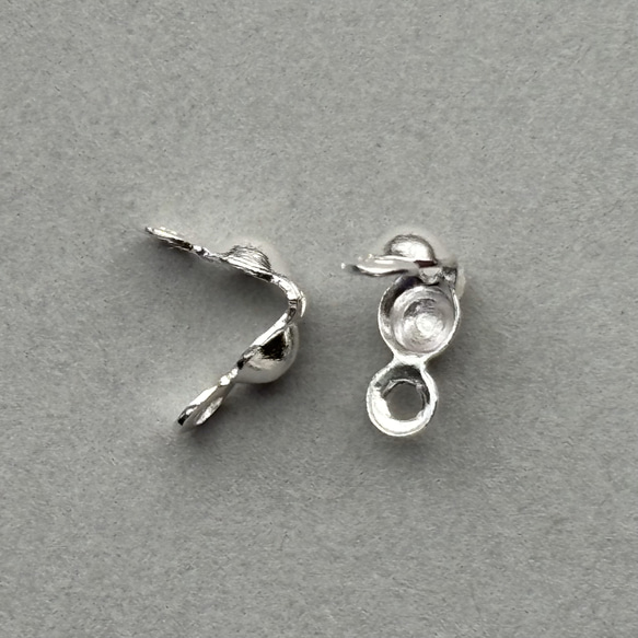 4個〜 ボールチップ 3mm SV925 1枚目の画像