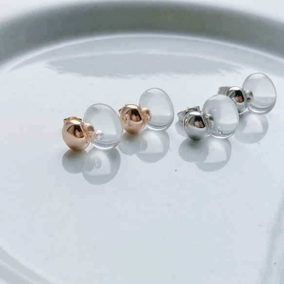 metal×clear pierce 1枚目の画像