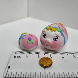 * Dollhouse miniature 2024 - Mini piggy bank 第3張的照片