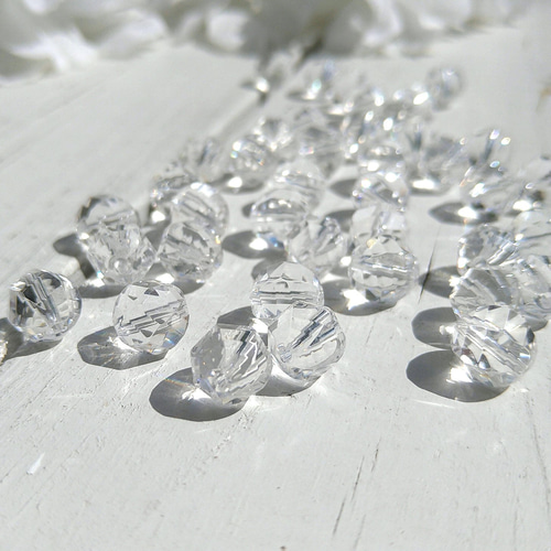 H1☆特別ご提供☆神秘的にして最強☆【ヒマラヤ水晶カット16mmラウンド