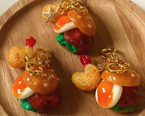 にんにく!!♡焼き餃子♡　えびこぶた　フェイクフード　フェイクスイーツ　中華 にんにく!!♡焼き餃子♡ えびこぶた フェイクフード フェイクスイーツ 中華