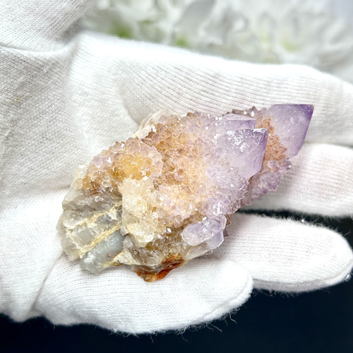 マルチターミネーション✨　精霊を呼ぶ石　カクタスアメジスト　サボテン水晶　原石 マルチターミネーション✨精霊を呼ぶ石カクタスアメジスト