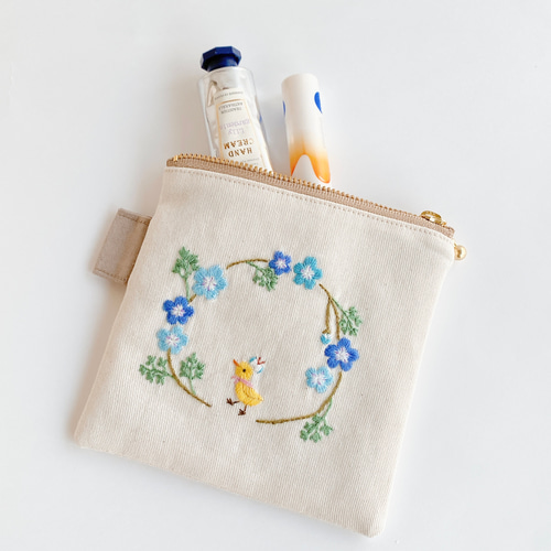 小川智大 刺繍ポーチ - スポーツ選手