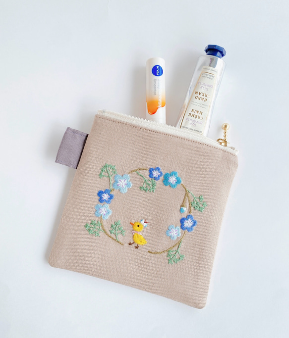 楽天市場】手刺繍ポーチ ミュージックポーチメリーさんのひつじ