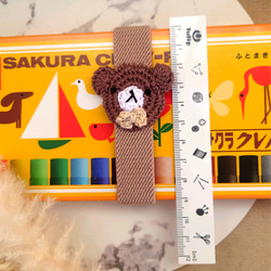 おめかしくまちゃん（縦バージョン）ランチ・手帳ベルト【送料無料】 11枚目の画像